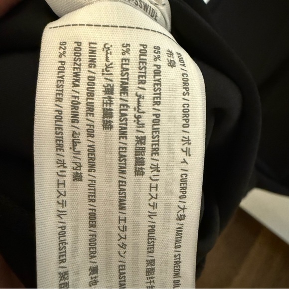 Abercrombie & Fitch Black bodycon dress size XXS - Picture 5 of 5